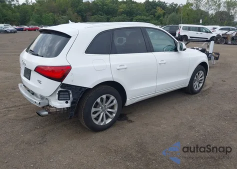 2014 Audi Q5 2.0T Premium from USA, damaged, VIN WA1LFAFP9EA010849